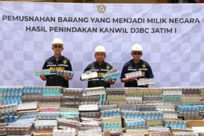 Bea Cukai Kanwil Jatim II Gagalkan Peredaran 200 Ribu Batang Rokok Ilegal Asal Tiongkok, Melindungi Industri dan Kesehatan Masyarakat
