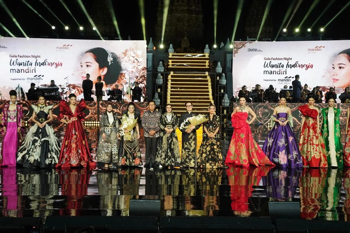 Bank Mandiri Gelar Gala Fashion Night Spektakuler di Candi Prambanan, Perpaduan Budaya dan Modernitas yang Memukau (Ilustrasi)