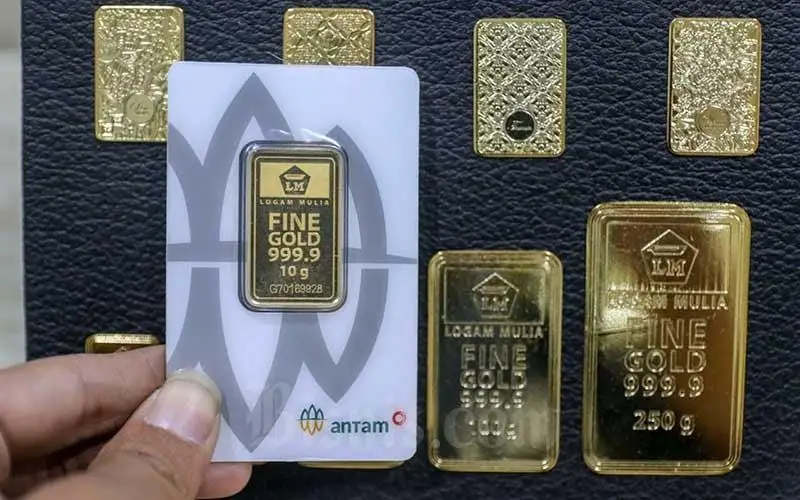 Harga Emas Antam Melonjak Rp14.000 Menjadi Rp1.364.000 Per Gram, Terpengaruh Penguatan Dolar AS (Ilustrasi)